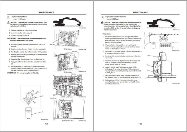 Hitachi Hydraulic Excavator ZX300LC 6 ZX300LCN 6 Operators Manual ENMDC1 EN2 6 1