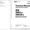 Hitachi Hydraulic Excavator ZX300LC 6 ZX300LCN 6 Technical Manual