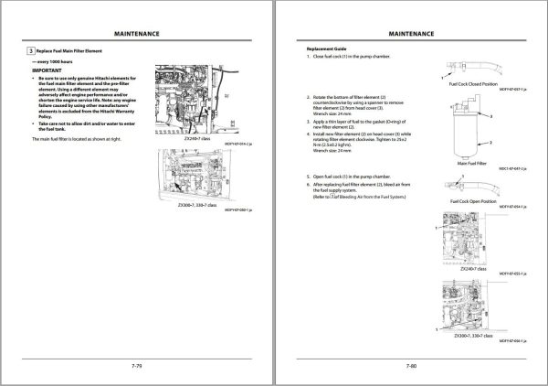 Hitachi Hydraulic Excavator ZX300LC 7 ZX300LCN 7 Operators Manual ENMDFY EN1 2 1