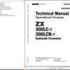 Hitachi Hydraulic Excavator ZX300LC 7 ZX300LCN 7 Technical Manual