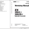 Hitachi Hydraulic Excavator ZX300LC 7 ZX300LCN 7 Workshop Manual