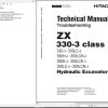 Hitachi Hydraulic Excavator ZX330 3 Class Technical Manual