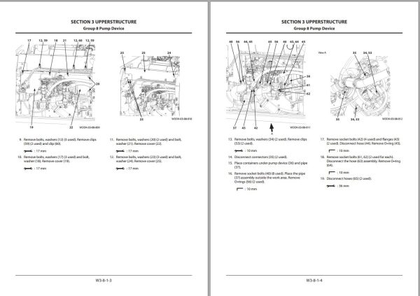 Hitachi Hydraulic Excavator ZX330 5A ZX330LC 5A ZX350H 5A Workshop Manual 1