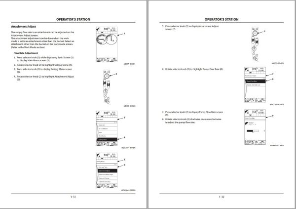 Hitachi Hydraulic Excavator ZX330 5G to ZX380LC 5G Operators Manual 1