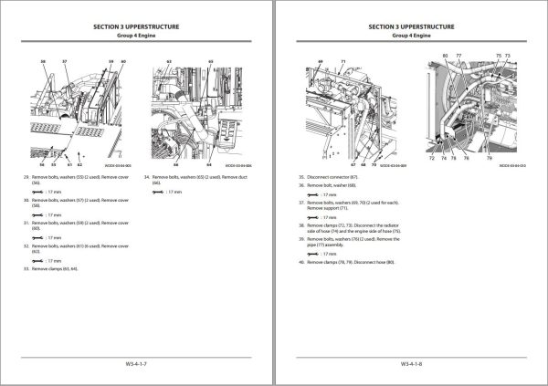 Hitachi Hydraulic Excavator ZX330 5G to ZX380LC 5G Workshop Manual WDDE EN 02 1