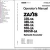 Hitachi Hydraulic Excavator ZX33U 5A Operator’s Manual ENMADC 1 5