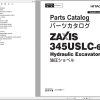 Hitachi Hydraulic Excavator ZX345USLC 6 Parts Catalog EN JP