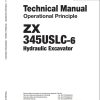 Hitachi Hydraulic Excavator ZX345USLC 6 Technical Manual