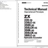 Hitachi Hydraulic Excavator ZX350 5G ZX350LCH 5G Technical Manual