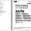 Hitachi Hydraulic Excavator ZX350LC 6 ZX350LCN 6 Parts Catalog EN JP