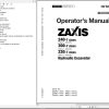 Hitachi Hydraulic Excavator ZX350LC 7 ZX350LCN 7 Operators Manual