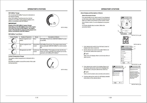 Hitachi Hydraulic Excavator ZX350LC 7 ZX350LCN 7 Operators Manual 1