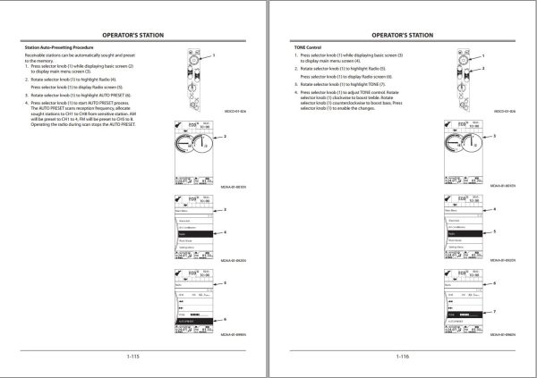 Hitachi Hydraulic Excavator ZX360LC 5B ZX360LCH 5B Operators Manual ENMDCA 1 5 1