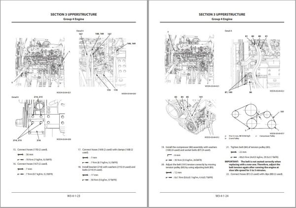 Hitachi Hydraulic Excavator ZX380LC 5A Workshop Manual WDDK90 EN 01 1