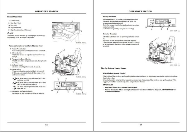 Hitachi Hydraulic Excavator ZX38U 6 Operators Manual ENMADR EN1 1 1