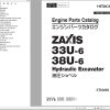 Hitachi Hydraulic Excavator ZX38U 6 Parts Catalog JP EN