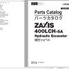 Hitachi Hydraulic Excavator ZX400LCH 5A Parts Catalog EN JP