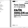 Hitachi Hydraulic Excavator ZX400LCH 5G Parts Catalog EN JP