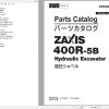 Hitachi Hydraulic Excavator ZX400R 5B Parts Catalog EN JP