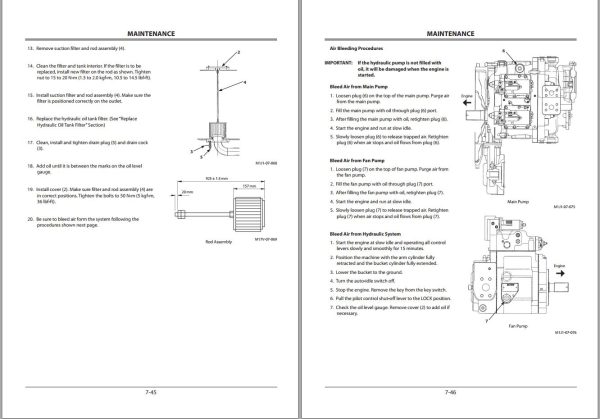 Hitachi Hydraulic Excavator ZX450 3 Operators Manual EM1J1 2 5 1