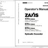 Hitachi Hydraulic Excavator ZX470 5 ZX670 5 ZX870 5 Class Operators Manual ENMJAA EN2 3