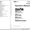 Hitachi Hydraulic Excavator ZX470 5A Operators Manual ENMJAE 1 6