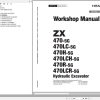Hitachi Hydraulic Excavator ZX470 5G ZX470LC 5G Workshop Manual