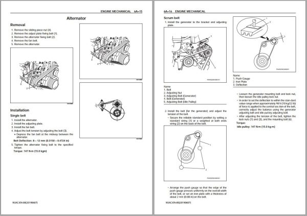 Hitachi Hydraulic Excavator ZX470 5G ZX470LC 5G Workshop Manual 1