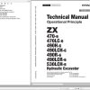 Hitachi Hydraulic Excavator ZX470 6 Technical Manual Operational Principle TOJAG50 EN 00