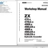 Hitachi Hydraulic Excavator ZX470 6 Workshop Manual WJAG50 EN 00