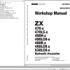 Hitachi Hydraulic Excavator ZX470 6 ZX470LC 6 Workshop Manual WJAG50 EN 00
