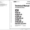 Hitachi Hydraulic Excavator ZX470H 5G ZX470R 5G Technical Manual