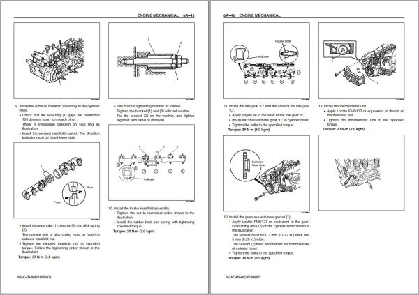 Hitachi Hydraulic Excavator ZX470H 5G ZX470R 5G Workshop Manual 1