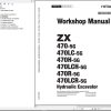 Hitachi Hydraulic Excavator ZX470LCH 5G Workshop Manual WJAC EN 00