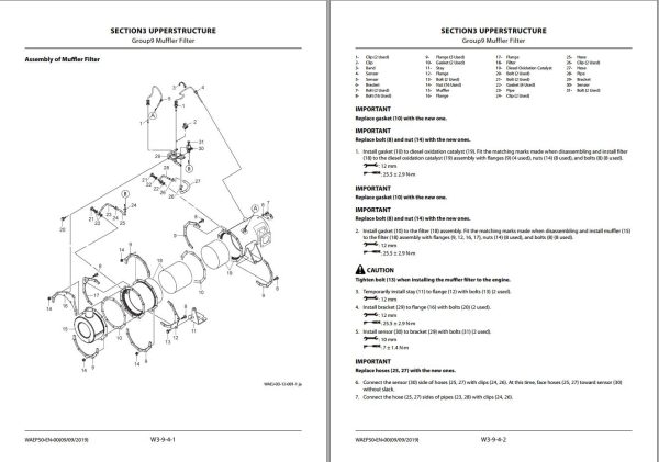 Hitachi Hydraulic Excavator ZX48U 6 Workshop Manual 1 1