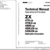 Hitachi Hydraulic Excavator ZX490LCH 5A Technical Manual