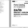 Hitachi Hydraulic Excavator ZX490LCH 7 Parts Catalog EN JP