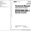 Hitachi Hydraulic Excavator ZX530LCH 7 Technical Manual