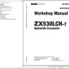Hitachi Hydraulic Excavator ZX530LCH 7 Workshop Manual WJAS50 EN 00