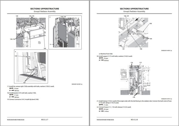 Hitachi Hydraulic Excavator ZX530LCH 7 Workshop Manual WJAS50 EN 00 1