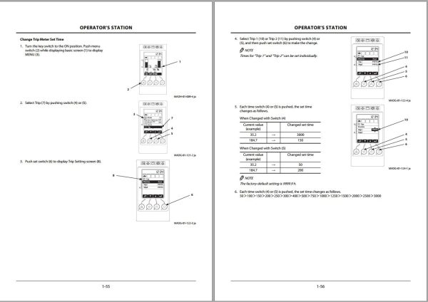 Hitachi Hydraulic Excavator ZX55U 6 Operators Manual ENMAEP EN1 1 1