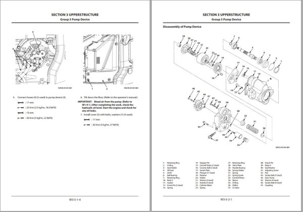 Hitachi Hydraulic Excavator ZX55USR 5A Workshop Manual 1