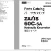 Hitachi Hydraulic Excavator ZX60C 5A Parts Catalog PAFGB0 1 1 EN JP