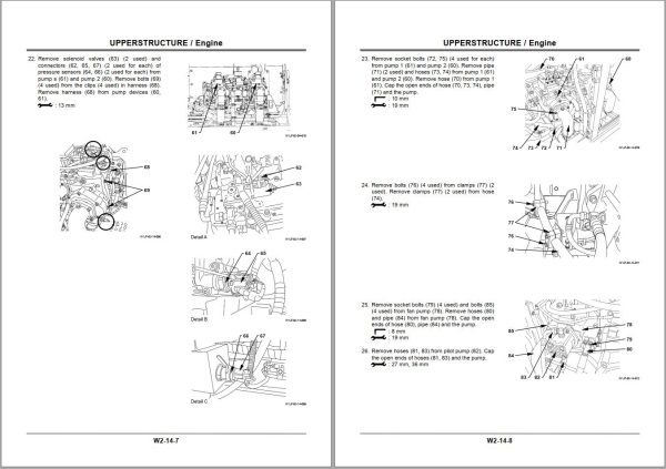 Hitachi Hydraulic Excavator ZX650LC 3 ZX670LCH 3 Workshop Manual 1