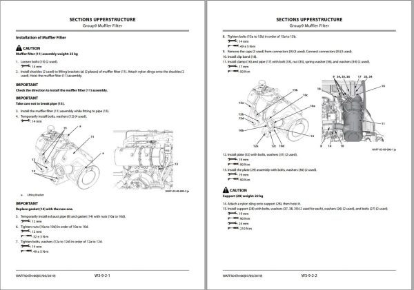 Hitachi Hydraulic Excavator ZX65USB 6 Workshop Manual WAFF50 EN 00 1