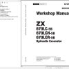 Hitachi Hydraulic Excavator ZX670LC 5B Workshop Manual