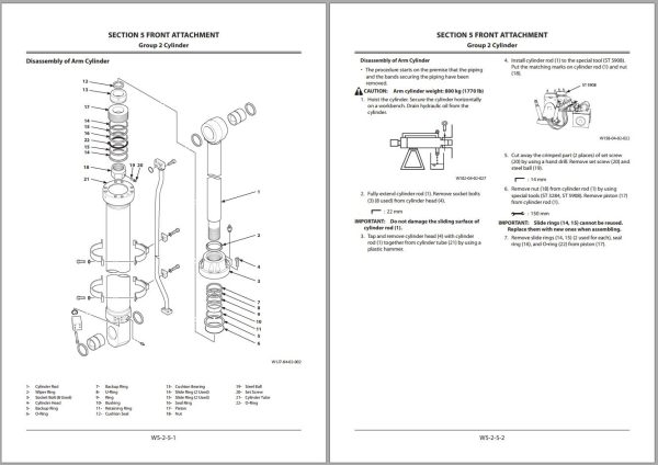 Hitachi Hydraulic Excavator ZX670LC 5G Workshop Manual WJBF EN 00 1