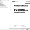 Hitachi Hydraulic Excavator ZX68USR 5A Workshop Manual
