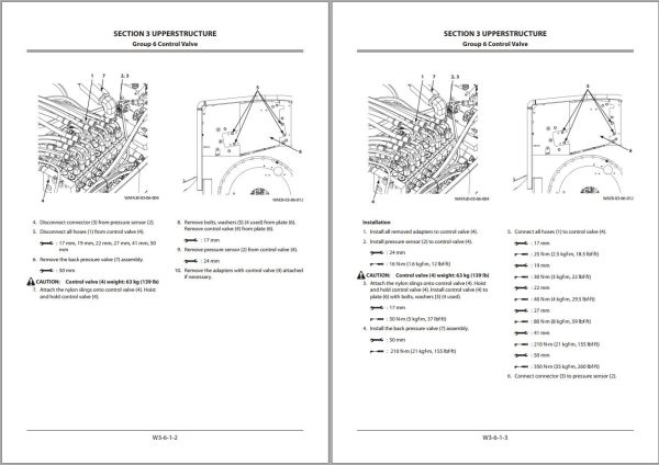 Hitachi Hydraulic Excavator ZX68USR 5A Workshop Manual 1