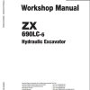 Hitachi Hydraulic Excavator ZX690LC 6 Workshop Manual WJBK60 EN 00